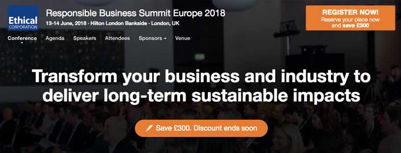 Responsible Business Summit 2018