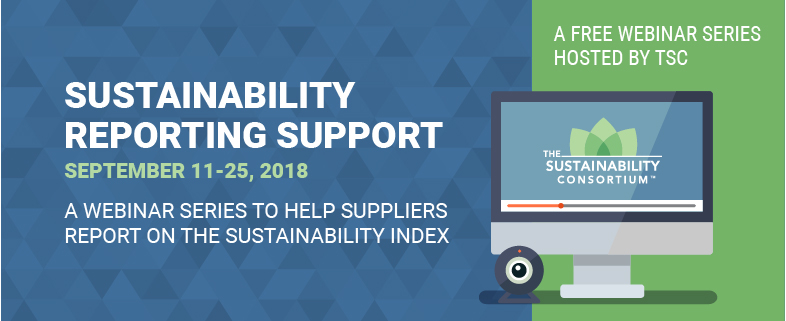 Sustainability Reporting Support Training banner