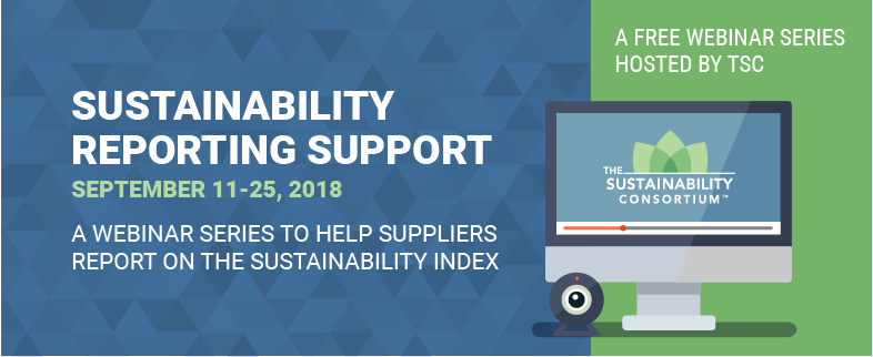 Sustainability Reporting Support Training banner